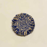 Kazi Fringed Coasters - sets of 4