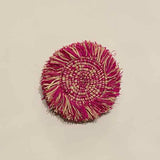 Kazi Fringed Coasters - sets of 4