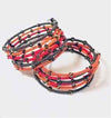 Usisi Glass Bead Spiral Bracelet