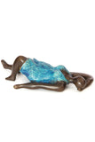 "Lady Stargazer" Lost Wax Bronze Sculpture