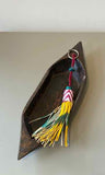 Tuareg Leather Strip Key Fob