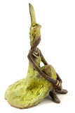 "Graciously Waiting" Lost Wax Bronze Sculpture