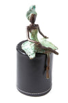 "Coquette" Lost Wax Bronze Sculpture